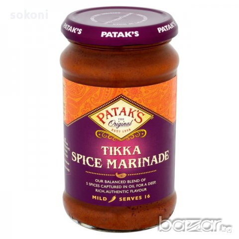 Patak Tikka Spice Marinade / Патак Леко Люта Тика Паста 300г;