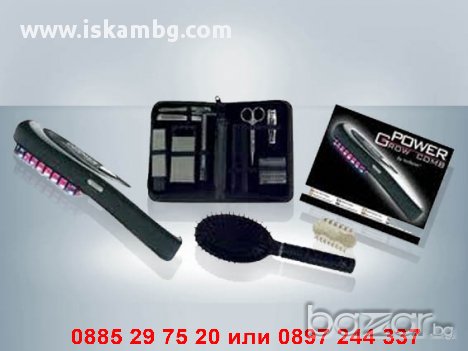Лазерна четка за косопад Power Grow Comb - код 0286, снимка 2 - Аксесоари за коса - 12291878
