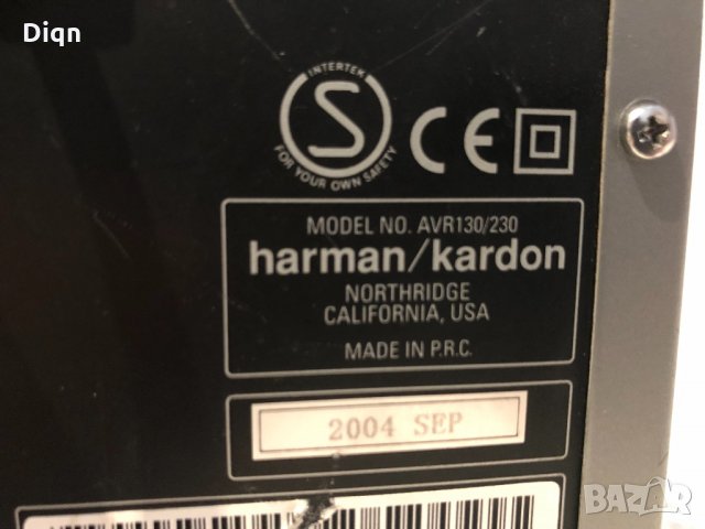 Harman/Kardon avr130, снимка 12 - Аудиосистеми - 26194420