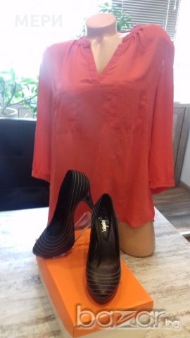 Маркови Естествени обувки + ПОДАРЪК блузка на H&M, снимка 4 - Дамски обувки на ток - 18585580