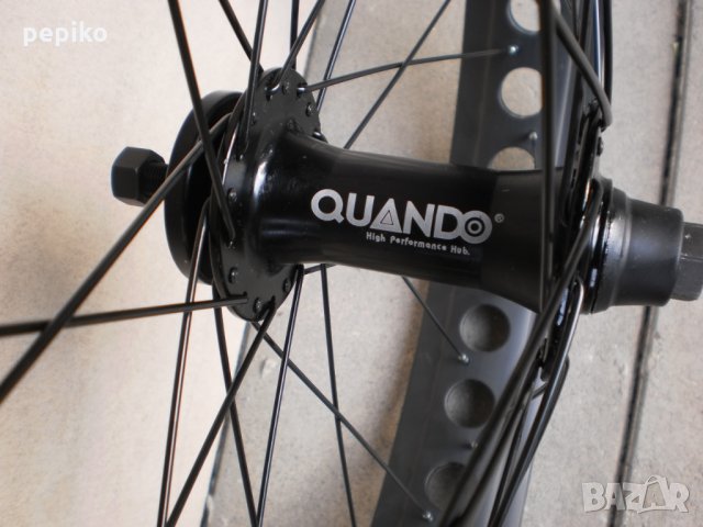 Продавам колела внос от Германия комплект нови  алуминиеви капли за ФАТ БАЙК 26 цола за дискови спир, снимка 9 - Части за велосипеди - 22923274