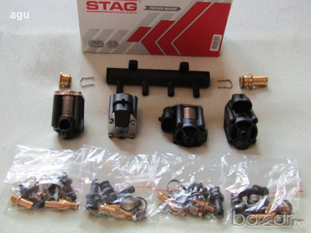 еденични инжектори AC Stag  W03 за 4 цилиндъра комплект, снимка 3 - Части - 20294433