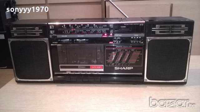 sharp gf-320-внос швеицария, снимка 7 - Ресийвъри, усилватели, смесителни пултове - 18446552