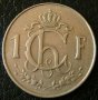 1 франк 1957, Люксембург, снимка 2