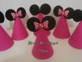 парти шапки за детски рожден ден Мики и Мини Маус , снимка 5