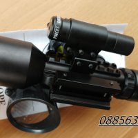 Оптика с лазерен прицел /модел M9 3-10x42/, снимка 2 - Оборудване и аксесоари за оръжия - 13547010