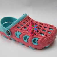 Детски кроксове XCESS в корал/синьо 30/35, снимка 1 - Детски сандали и чехли - 20680184