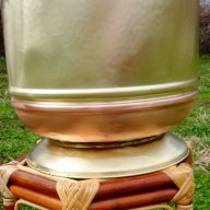 Кана,ваза,съд за чадъри,бастуни от мед и месинг 1.8 кг., снимка 3 - Антикварни и старинни предмети - 17672816