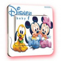 Disney baby Мики и Мини Маус бебе стикер за контакт ключ на лампа копчето, снимка 1 - Други - 21062997