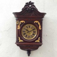 Стенен часовник Friedrich Mauthe от края на 19в. в стил Рококо, снимка 1 - Антикварни и старинни предмети - 13458709