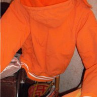оранжево ватирано зимно яке, снимка 3 - Якета - 15558884