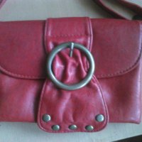 Червена малка чанта, снимка 2 - Чанти - 21500434