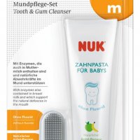 NUK пръстче за масаж + паста за зъби , снимка 1 - Други - 24533530