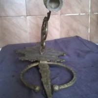 стар свещник за стена, снимка 3 - Антикварни и старинни предмети - 23983779