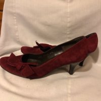 Дамски обувки естествен велур Billi Bi, снимка 3 - Дамски елегантни обувки - 24239082