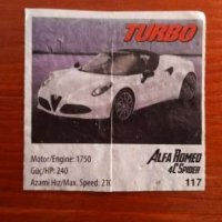 2 картинки turbo , снимка 1 - Колекции - 19146650