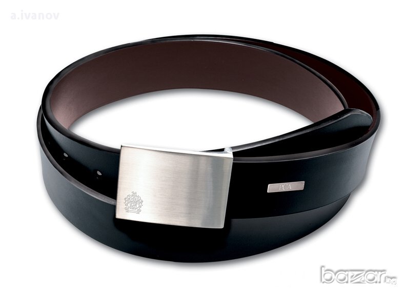 Двулицев мъжки колан PierCarlo d’Alessio, снимка 1