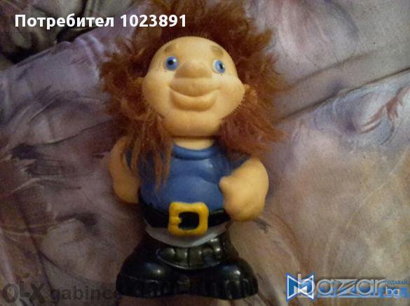 Стара гумена играчка разбойника али баба от ссср, снимка 1