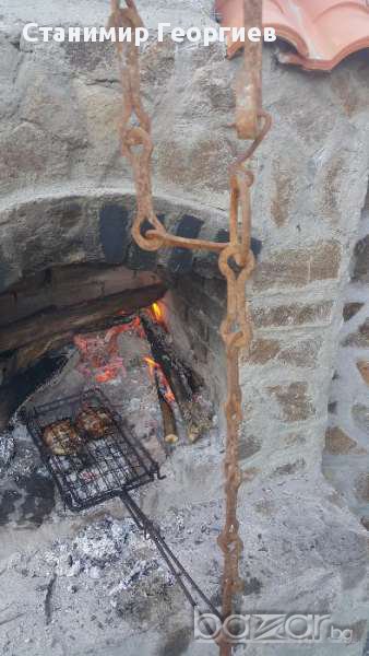 Камина, барбекю - аксесоари (старинни), снимка 1