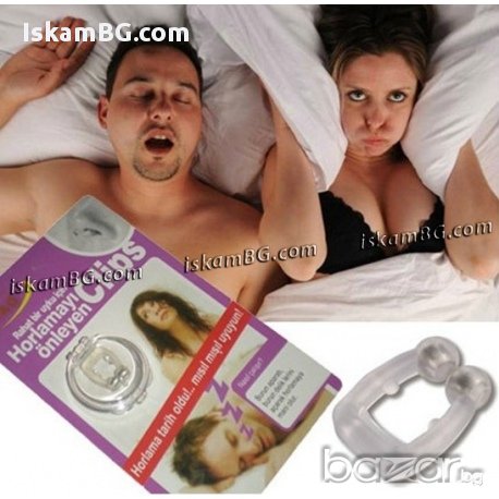 Щипка против хъркане с магнити - 0867, снимка 1