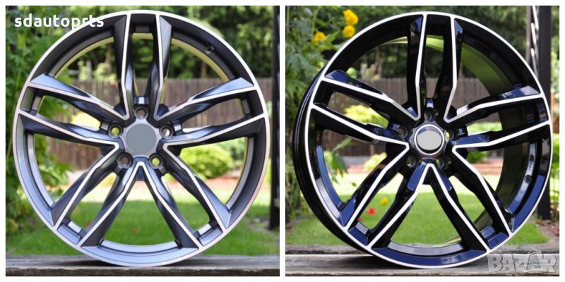 17" 18" Ал. Джанти Ауди 5X100 RS AUDI A3 S3 A2 S2 TT A1 S1 TTS , снимка 1