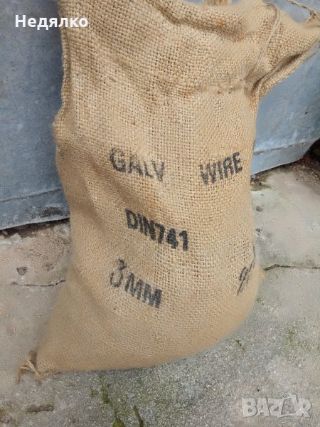 Скоби обтяжни 3мм,поцинковани,американски, снимка 1