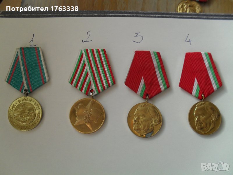 Медали (медал), почетни знаци значки (значка) от СОЦА (колекции), снимка 1