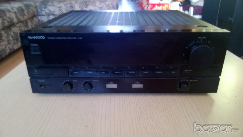 kenwood a-62 stereo integrated amplifier внос швеицария, снимка 1