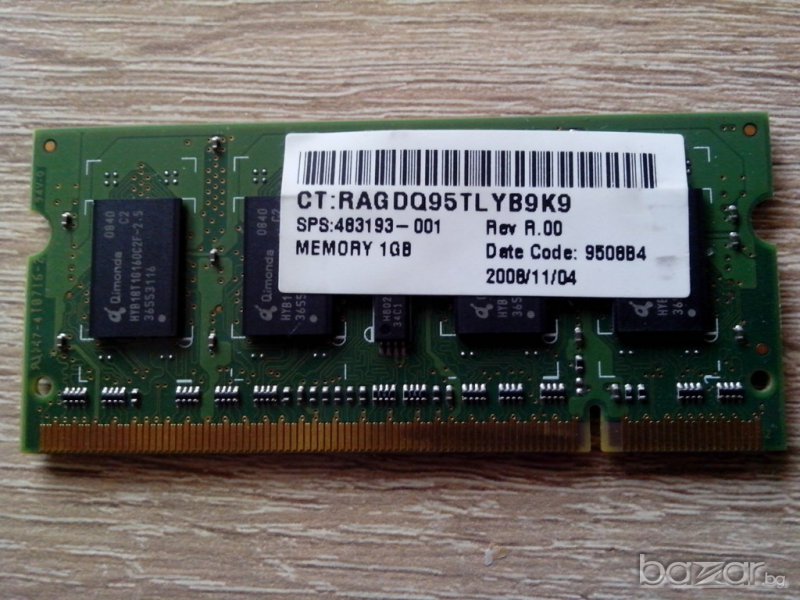 RAM памет 1GB, снимка 1