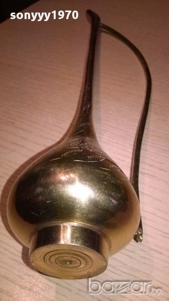 Кана/ваза-та на малкия мук 35/7см мед/месинг-внос швеицария, снимка 1