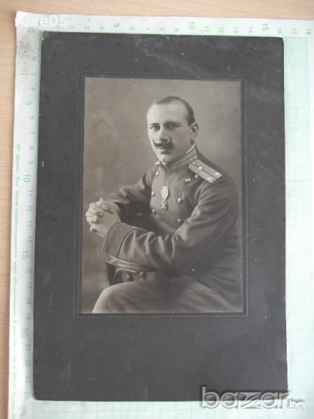 Снимка на поручик Александър Пенев-1904 г. / генерал майор /, снимка 1