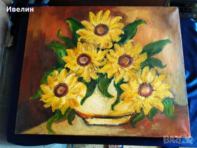 картина-цветя