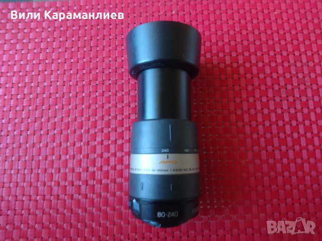 MINOLTA фотообектив 80-240, V байонет захващане, аутофокус