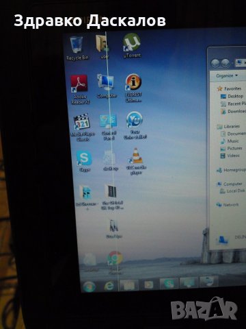 Dell Inspiron Duo 1090 лаптоп-таблет, снимка 2 - Лаптопи за дома - 23473806