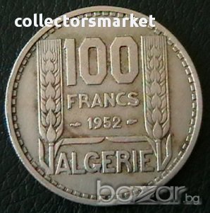 100 франка 1952, Алжир