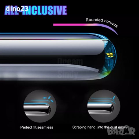 3D ЦЯЛ ЕКРАН Извит стъклен протектор за Samsung Galaxy S10E, снимка 5 - Фолия, протектори - 24795037