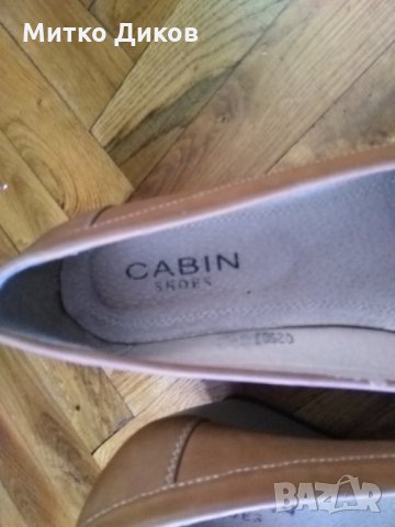 Женски обувки висок ток Cabin №38 естествена кожа, снимка 2 - Дамски ежедневни обувки - 25585264