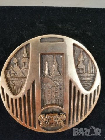 Плакет - бронз. , снимка 3 - Колекции - 25976752