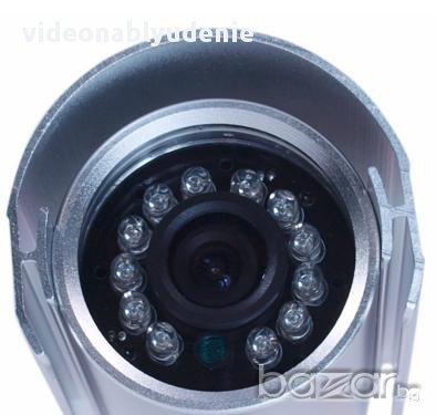 Промоция 1/4” Sony Ccd 3.6мм Метална Вандалоустойчива/водоустойчива Cmos 12ir LED Охранителна Камера, снимка 8 - Камери - 16511438