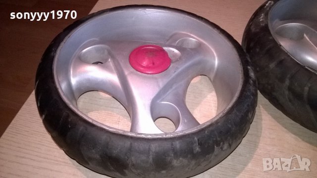 колела за количка или колесар за каяк-2бр-25х7см, снимка 4 - Части за велосипеди - 21758479