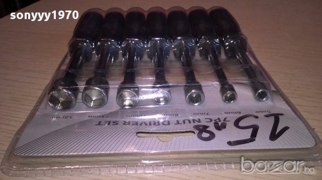 7pc nut for driver set 5-12mm-комплект за гаики-внос щвеицария, снимка 7 - Аксесоари и консумативи - 14915648