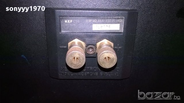kef c55-imp 4 ohms/2х150watts-made in england-внос швеицария, снимка 14 - Тонколони - 12578158