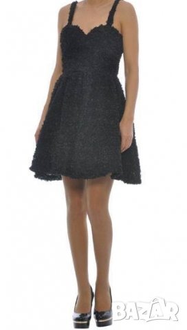 Черна 3D кукленска рокля Уникат Л/ХЛ, снимка 2 - Рокли - 24704467