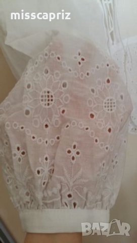 Памучна риза Zara , снимка 3 - Ризи - 24404180