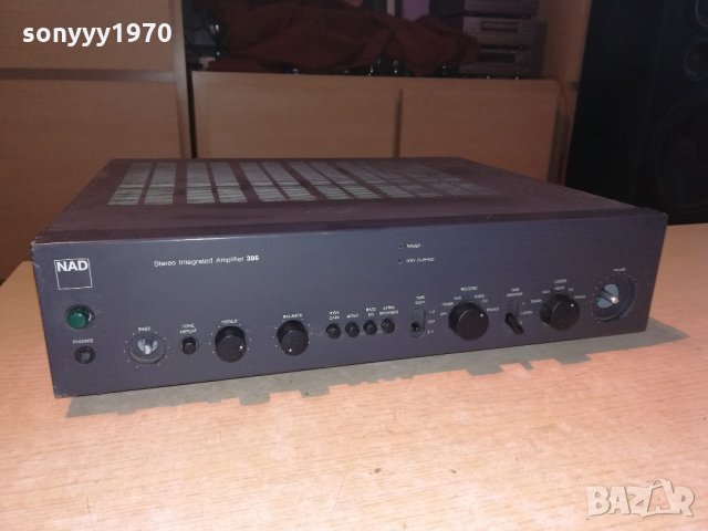 nad model 306 amplifier-здрав усилвател-внос швеция, снимка 13 - Ресийвъри, усилватели, смесителни пултове - 21696989