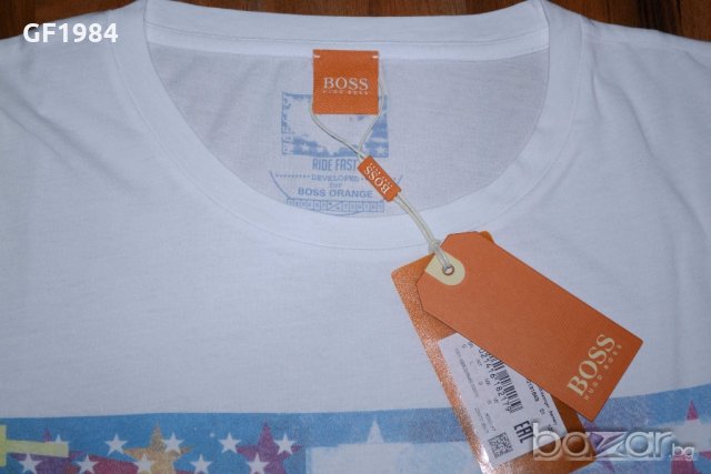 Намаление!!!Boss Orange - мъжка тениска, размер S , снимка 2 - Тениски - 18426793