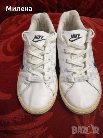 Оригинални NIKE кожени 37,5, снимка 4 - Маратонки - 22062110