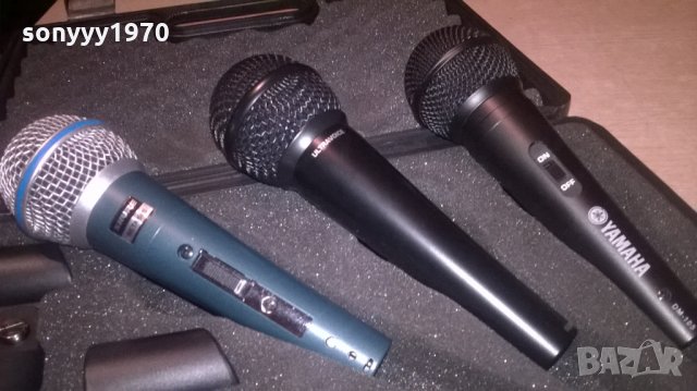 shure & behringer & yamaha-microphone-внос швеицария