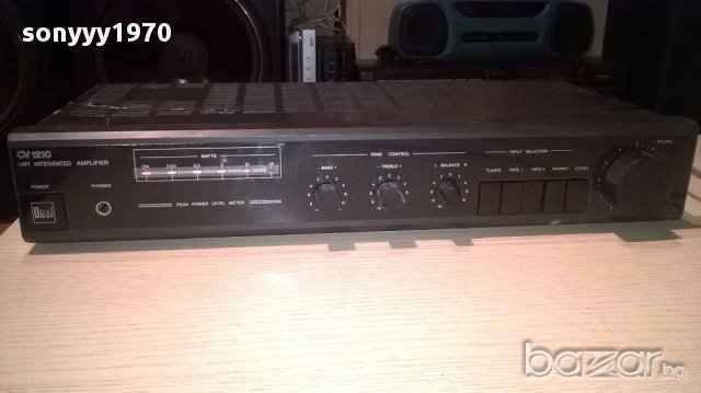 dual cv1210 amplifier-made in france-внос швеицария