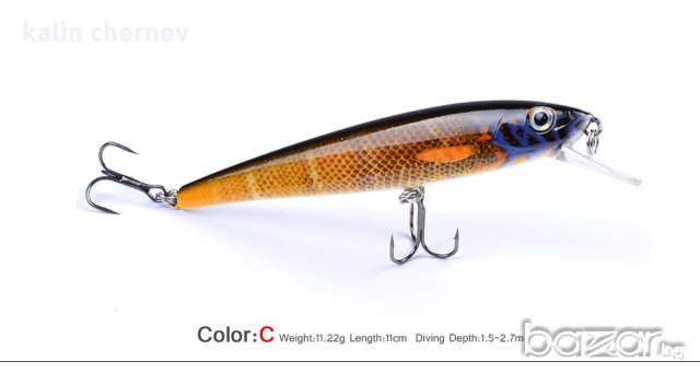 воблери 11см 11.12г, снимка 8 - Въдици - 18397101